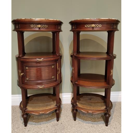 Pair Of Empire Style Bedside Cabinets