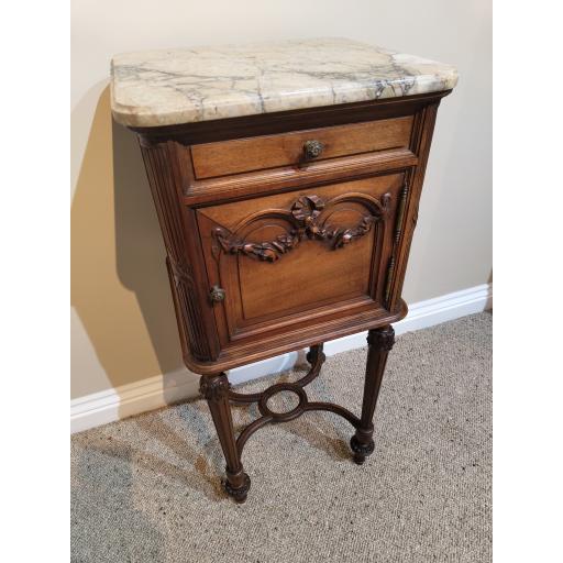 Antique French Bedside Cabinet