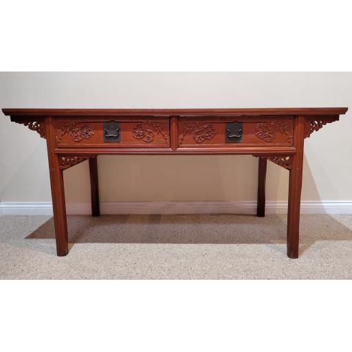 Antique Chinese Alter / Calligraphy  Table