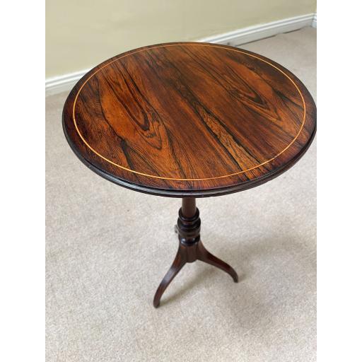 Antique Rosewood Wine Table