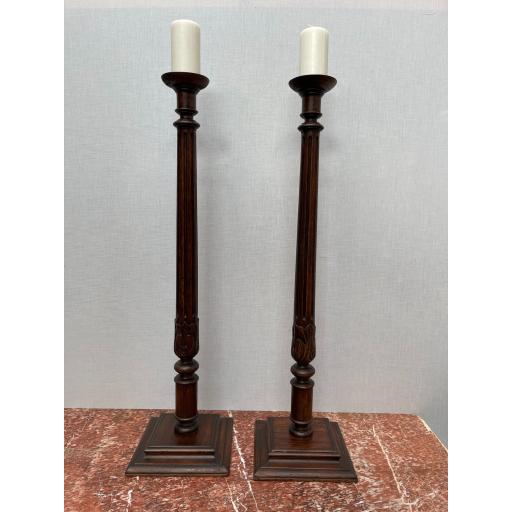 Tall Pair of Decorative Candle sticks