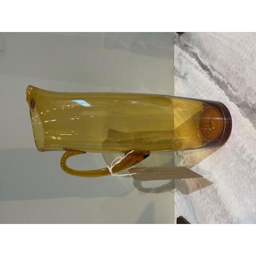 Mustard Glass Jug