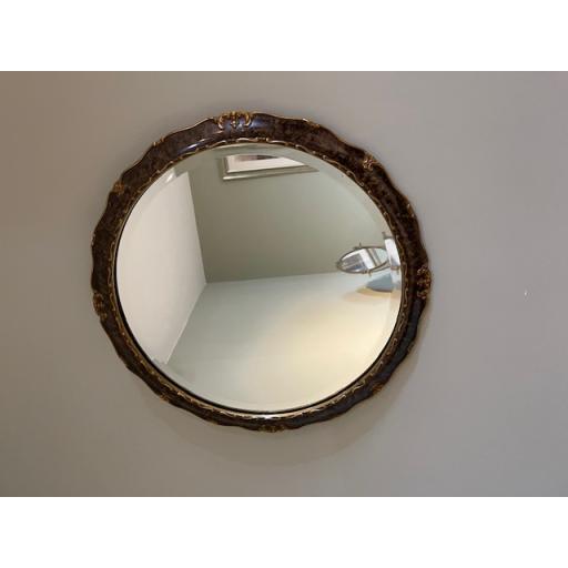 Tortoiseshell Circular Mirror